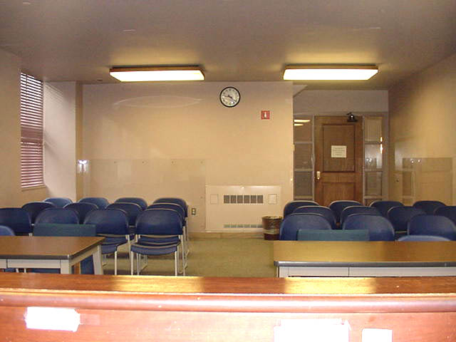 Courtroom 1C- View from Judges Bench