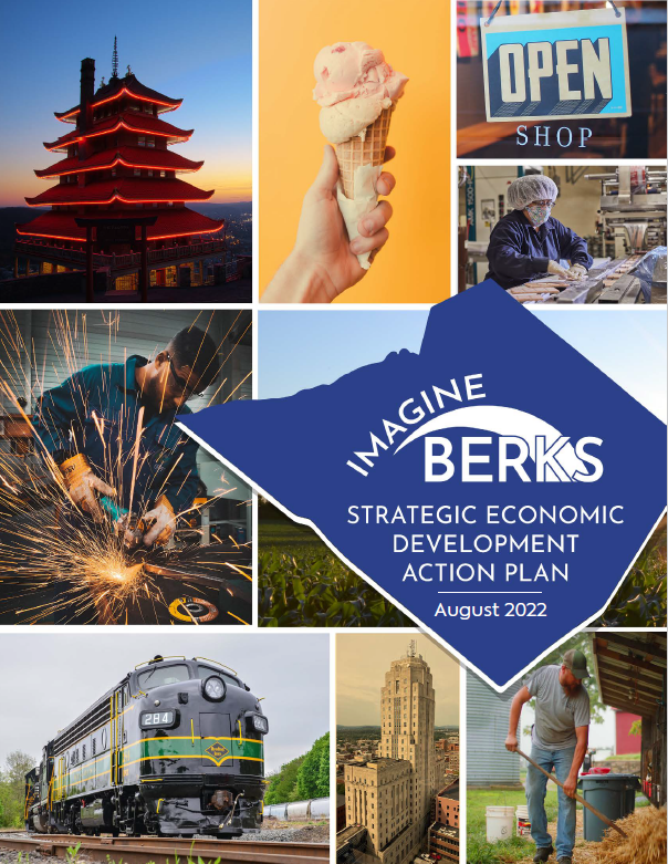 Cover of the IMAGINE Berks Action Plan
