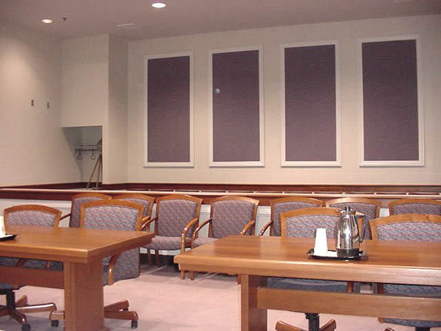 Courtroom 4E - View from Witness Stand