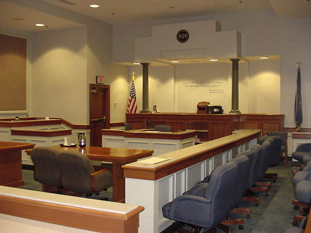 Courtroom 5S - View from Entrance