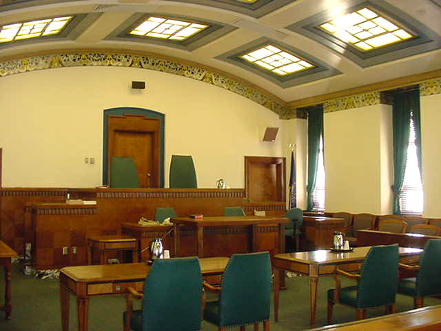 Courtroom 9 - View from Entrance