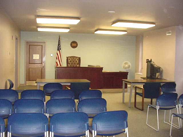 Courtroom 1C - View from Entrance