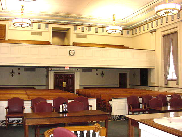 Courtroom 5A - View from Witness Stand