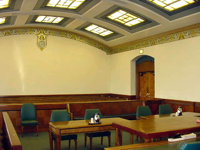 Courtroom 9 - View from Witness Stand