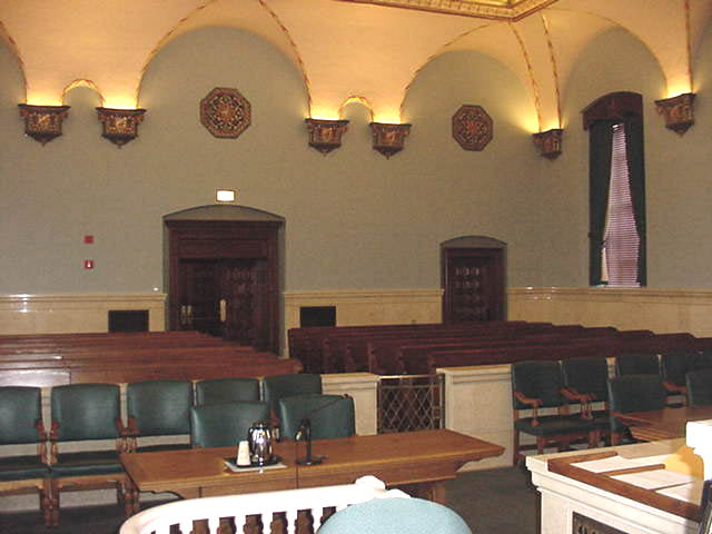Courtroom 7A - View from Witness Stand